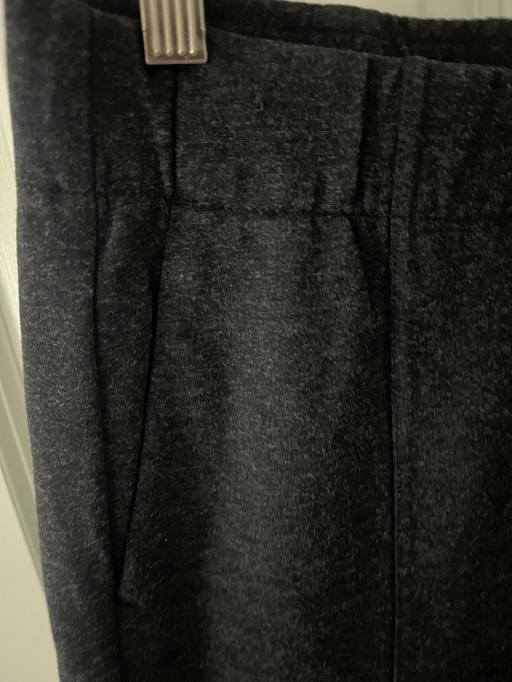 J. Jill Ponte Slim Leg Pants Gray Stretch M - Picture 3 of 6